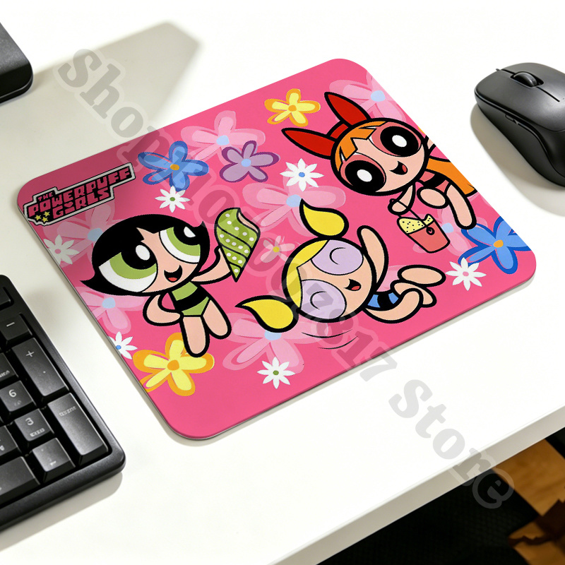 Desk Setup Kawaii - Alfombrilla de ratón creativa Kawaii The