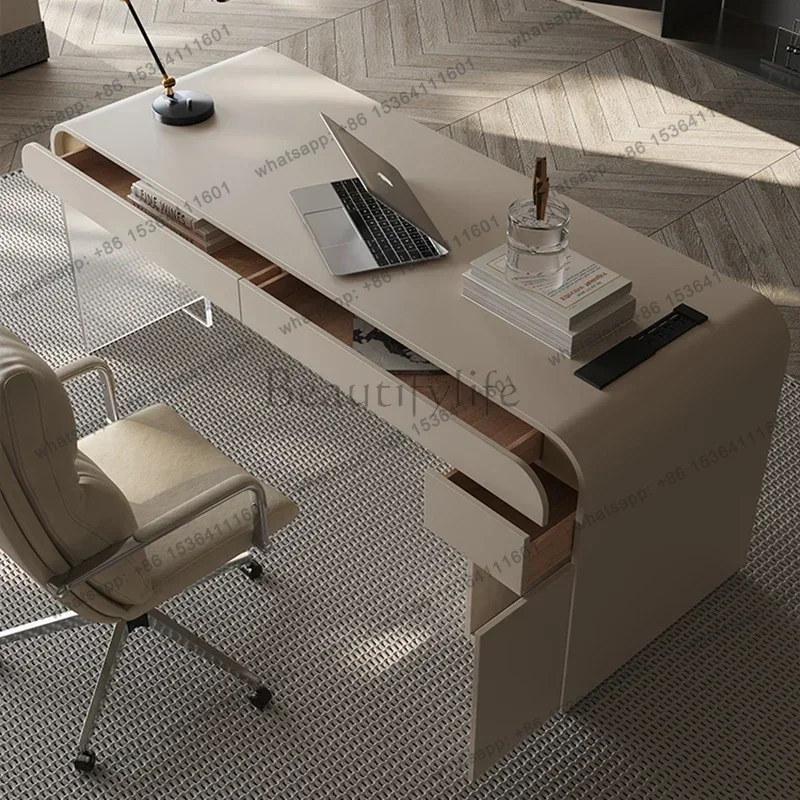 Desk Setup Corner - Escritorio Ejecutivo Minimalista LD para Oficina,