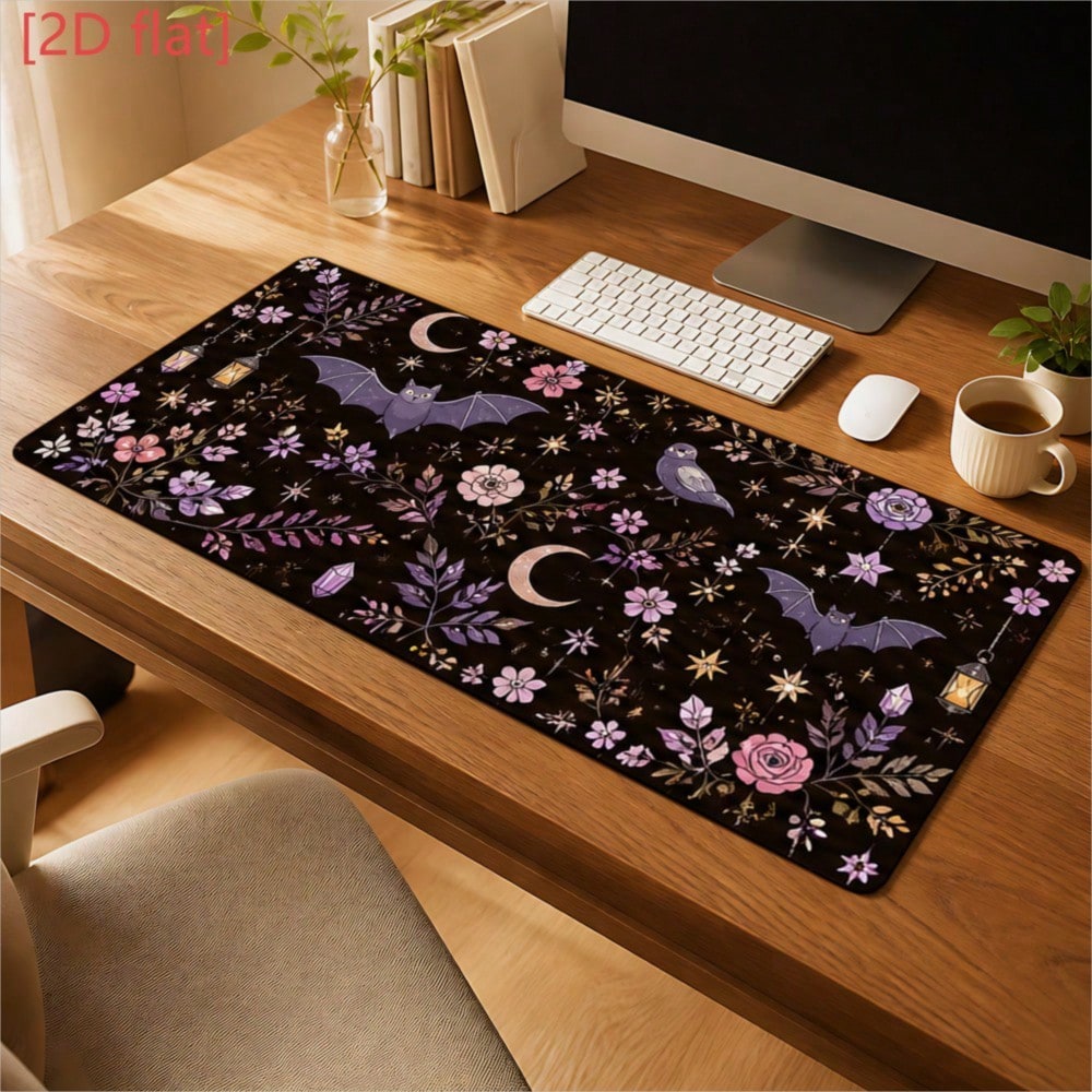 Desk Setup For Studying - Alfombrilla de ratón 2D plana, 1