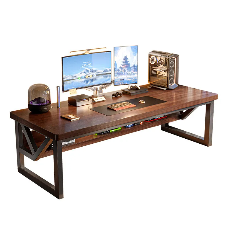 Desk Setup For Studying - Escritorio Rectangular para Computadora, para Oficina