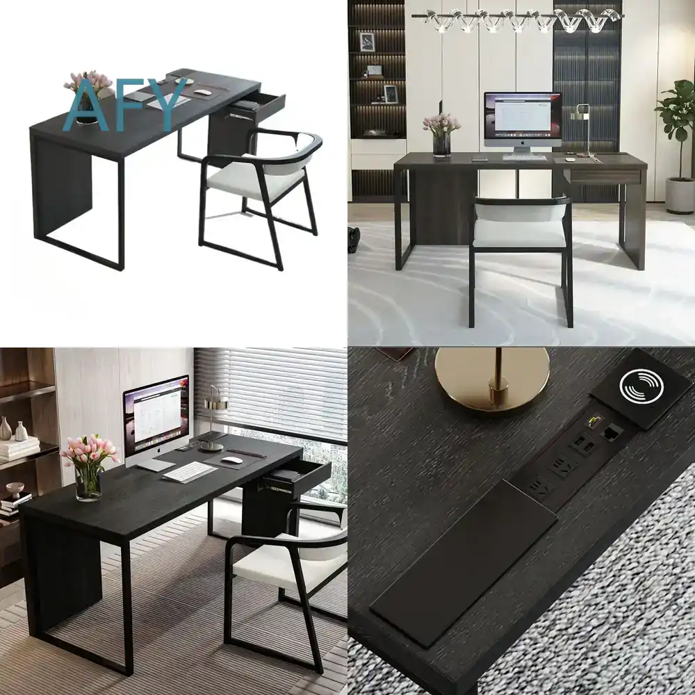 Desk Setup Corner - Escritorio Esquinero para Laptop, Mesa con