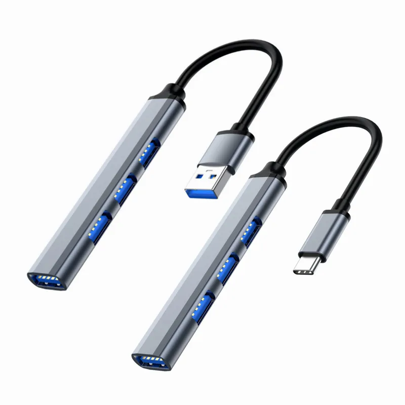 Desk Setup Usb Hub - 4 puertos USB-C Hub 3.0/3.1-divisor multidispositivo