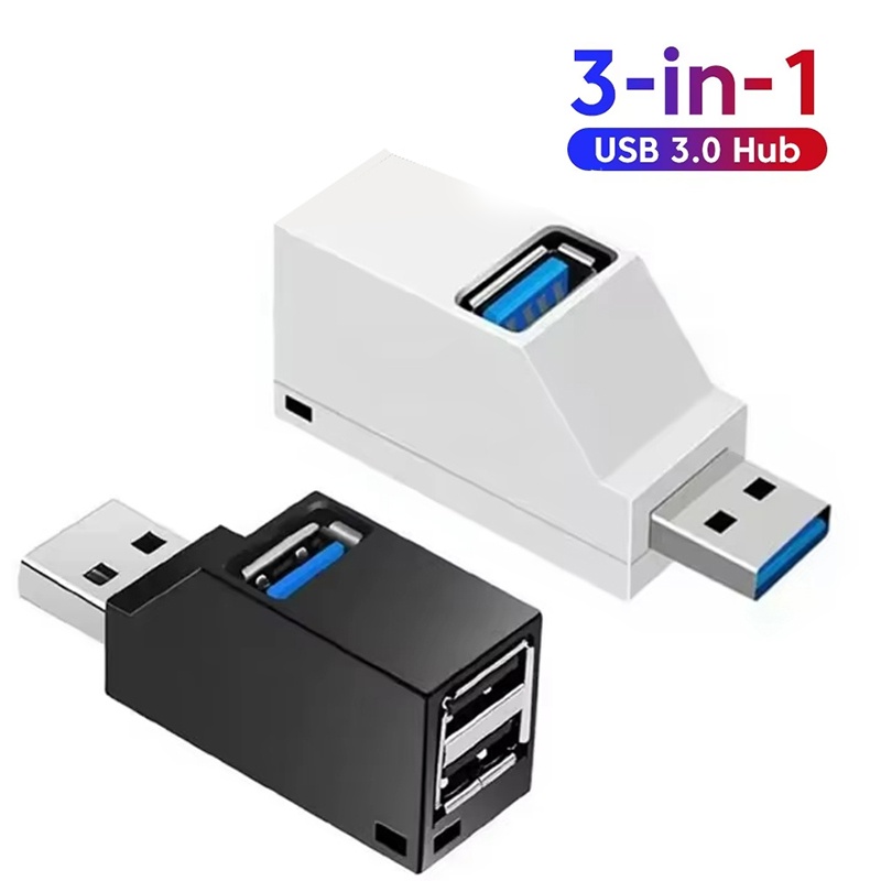 Desk Setup Usb Hub - Adaptador USB 3,0 3 en 1,