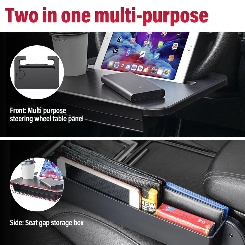 Bandeja Multiusos para Coche,  - Desk Setup Organization reseña y precio