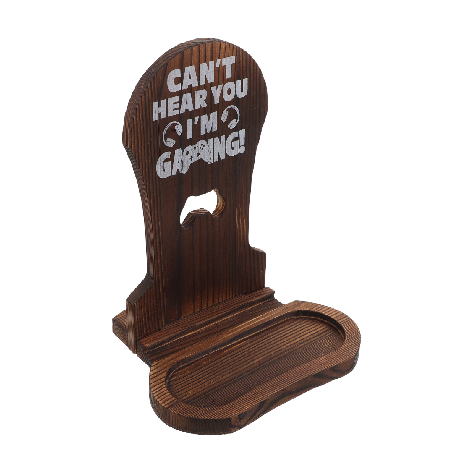 Soporte de madera para auricul - Desk Setup Gaming reseña y precio