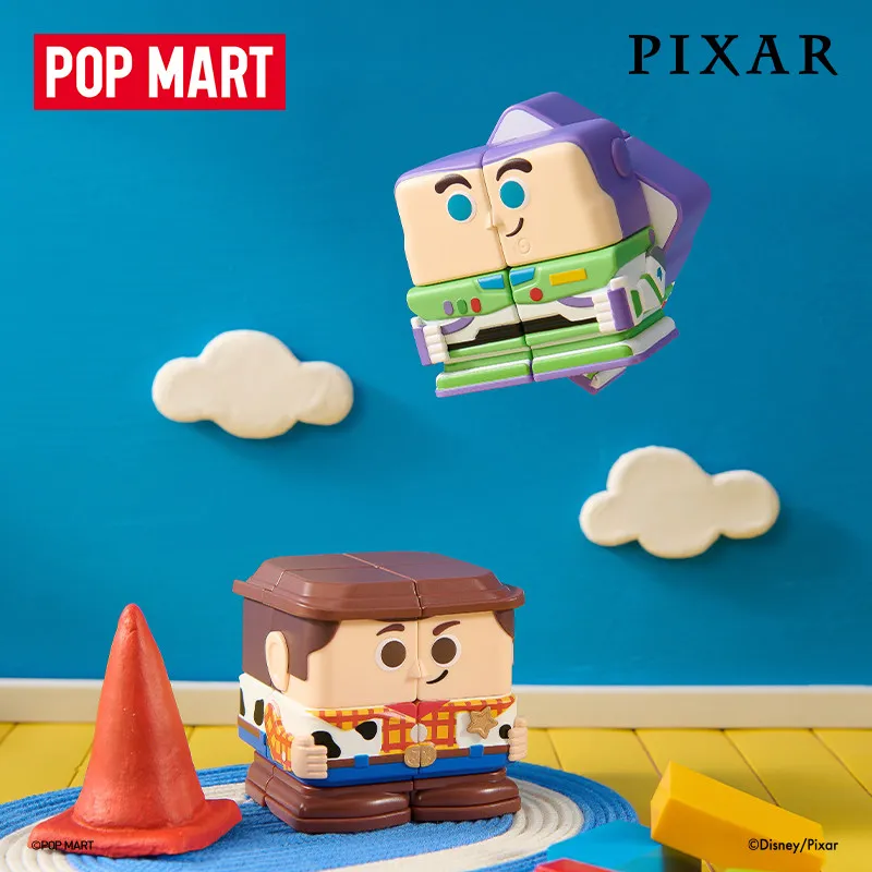 POP MART PIXAR POP CUBE Serie  - Desk Setup Kawaii reseña y precio