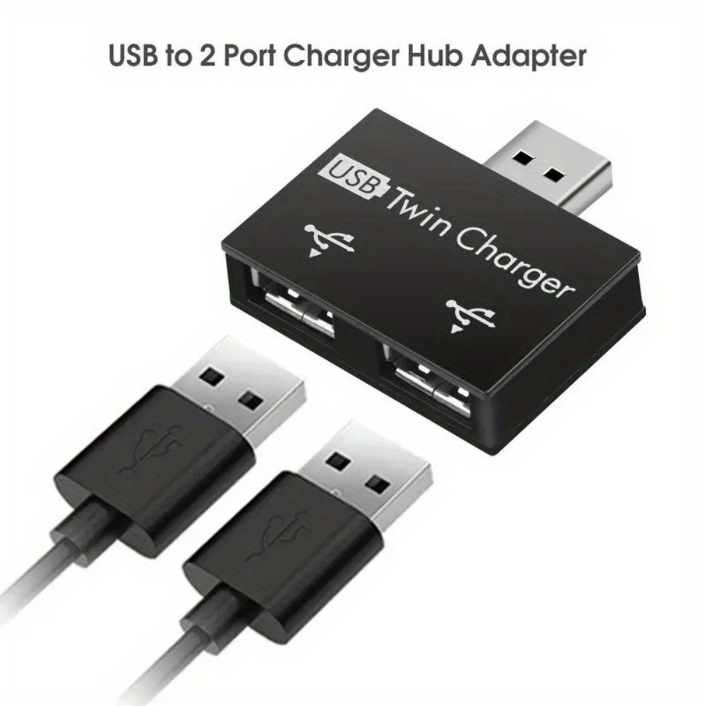 Divisor USB2.0 de 1 macho a 2  - Desk Setup Usb Hub reseña y precio