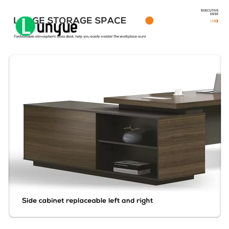 Escritorio Ejecutivo Moderno e - Desk Setup Corner reseña y precio