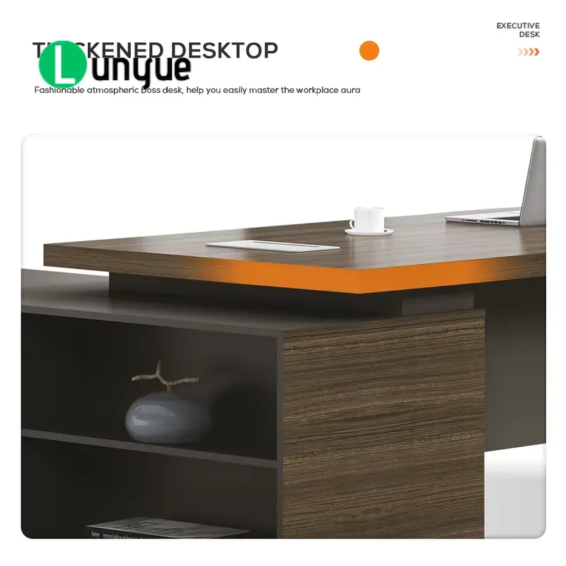 Escritorio Ejecutivo Moderno e - Desk Setup Corner reseña y precio