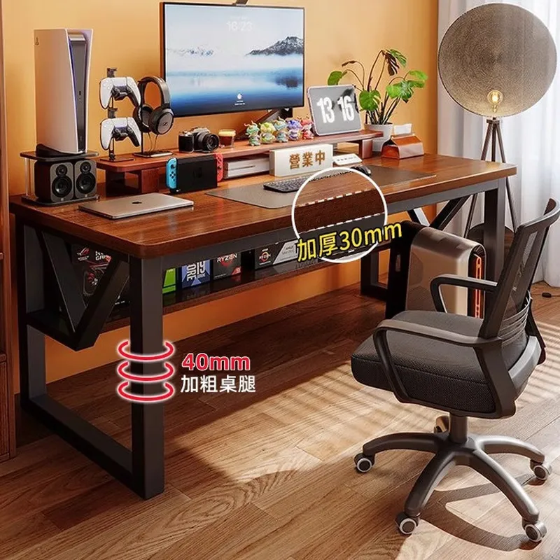 Escritorio Rectangular para Co - Desk Setup For Studying reseña y precio