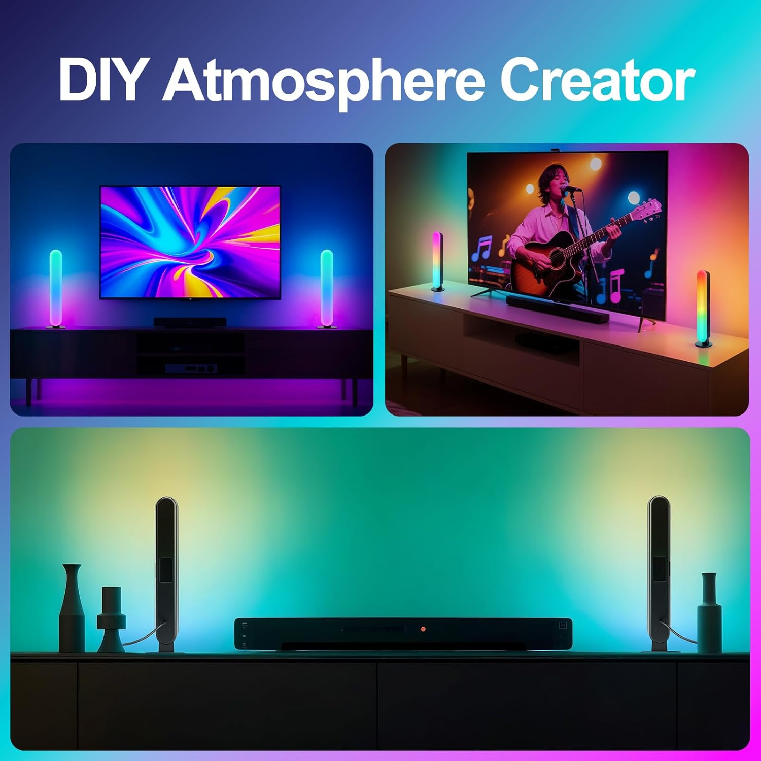 Barra de Luz LED RGB de Plásti - Ambient Light Bar Usb reseña y precio