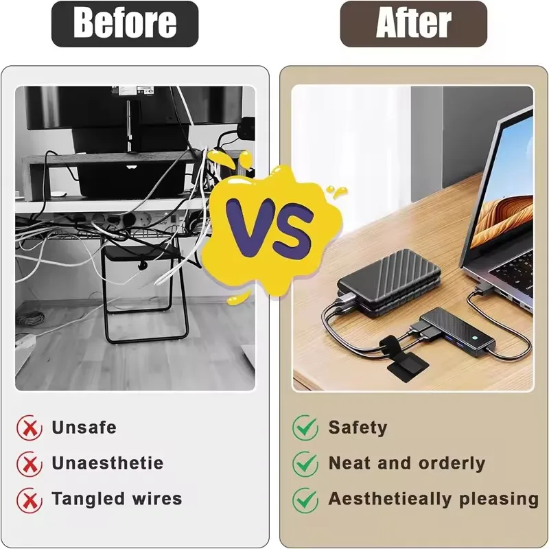 4-40 Juegos de organizadores d - Desk Setup Organization reseña y precio