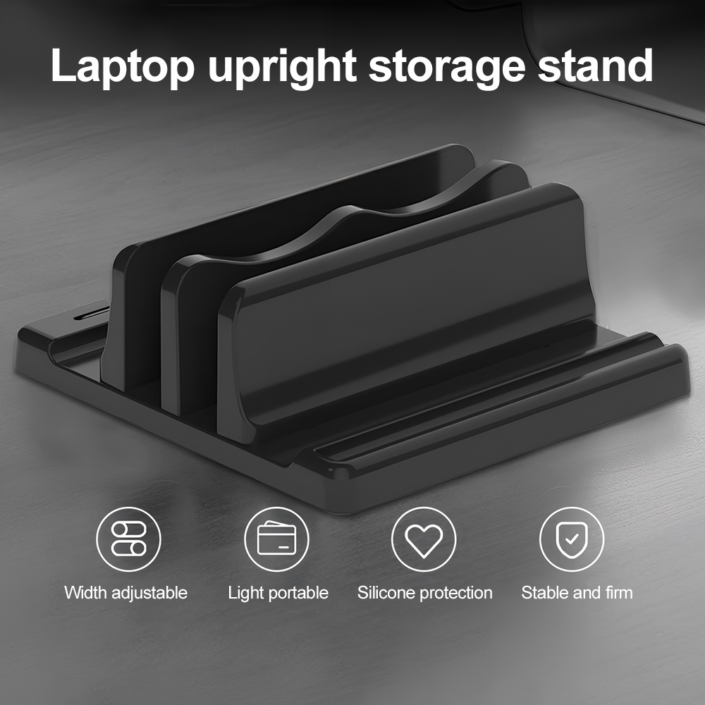Soporte vertical para ordenado - Desk Setup Organization reseña y precio