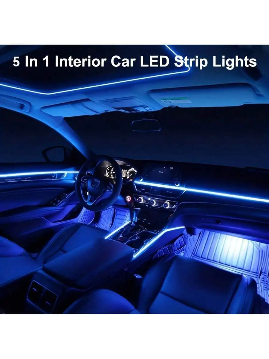 Luces interiores para coche, b - Ambient Light Bar Usb reseña y precio