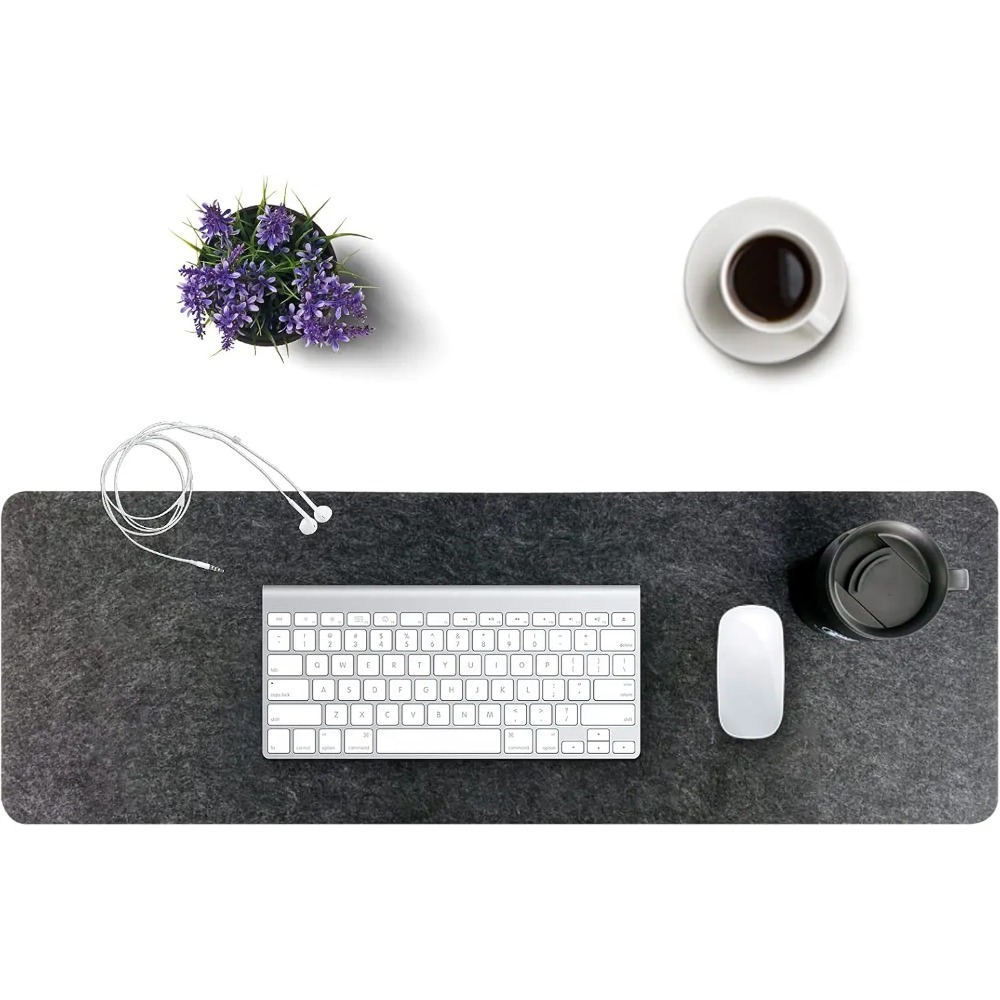 Alfombrilla de fieltro para es - Desk Setup Cozy reseña y precio