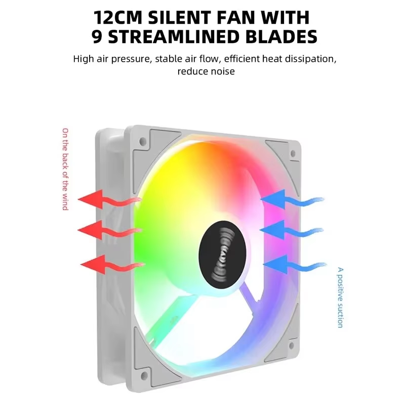 Ventilador de 120 mm para PC,  - Desk Setup Light reseña y precio