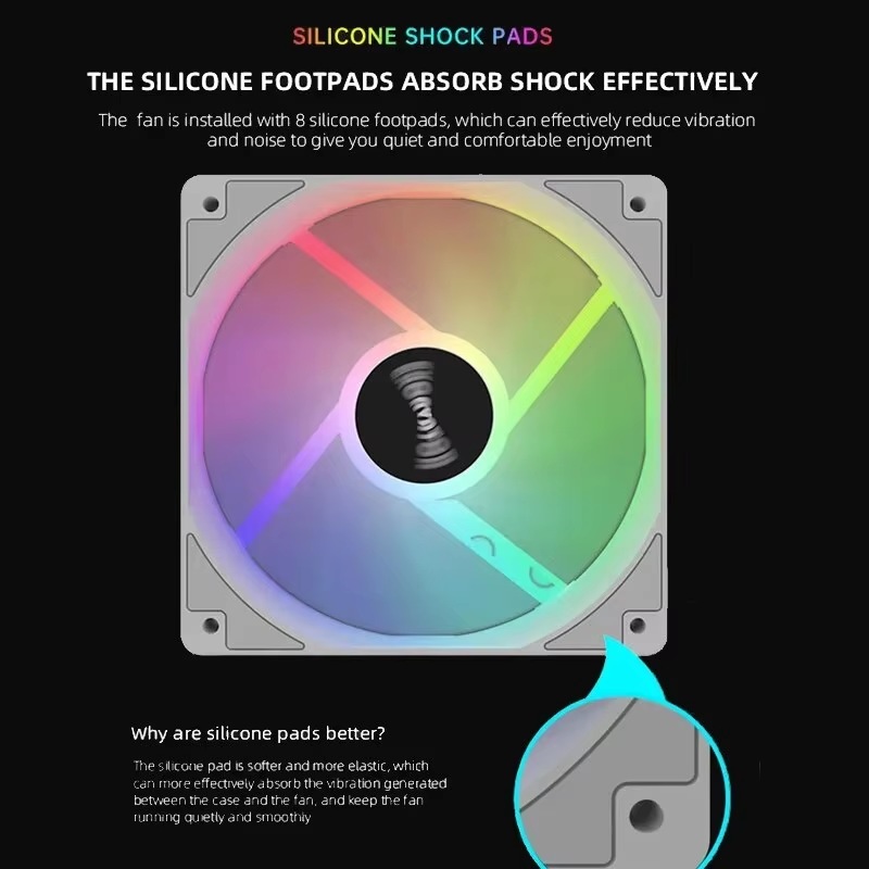 Ventilador de 120 mm para PC,  - Desk Setup Light reseña y precio