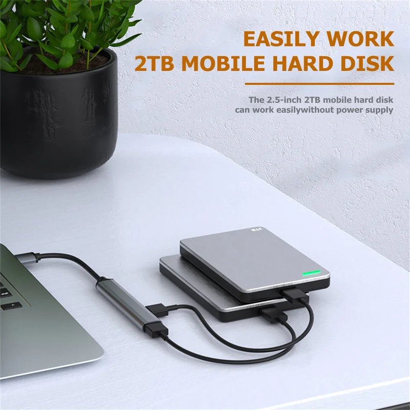 4 puertos USB-C Hub 3.0/3.1-di - Desk Setup Usb Hub reseña y precio