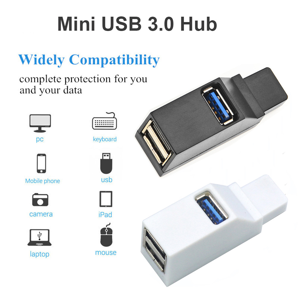Adaptador USB 3,0 3 en 1, esta - Desk Setup Usb Hub reseña y precio