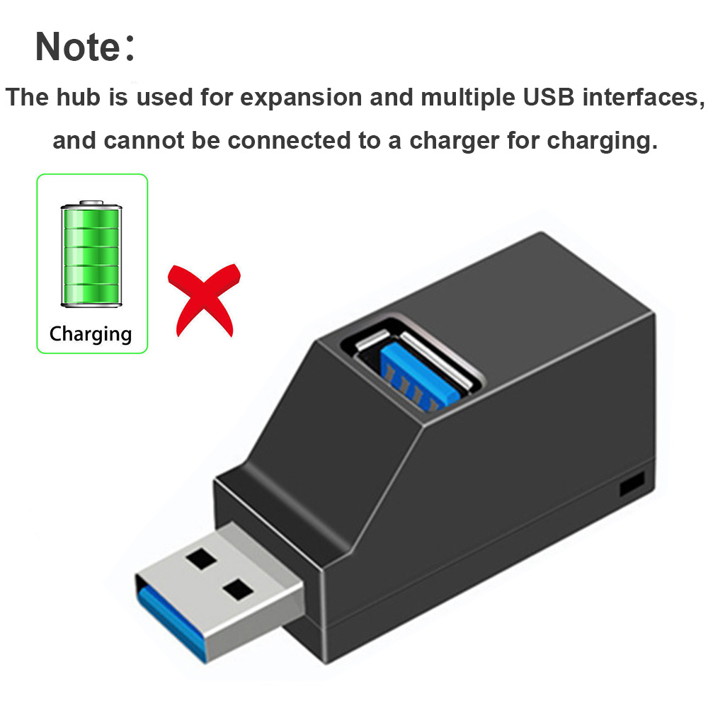 Adaptador USB 3,0 3 en 1, esta - Desk Setup Usb Hub reseña y precio