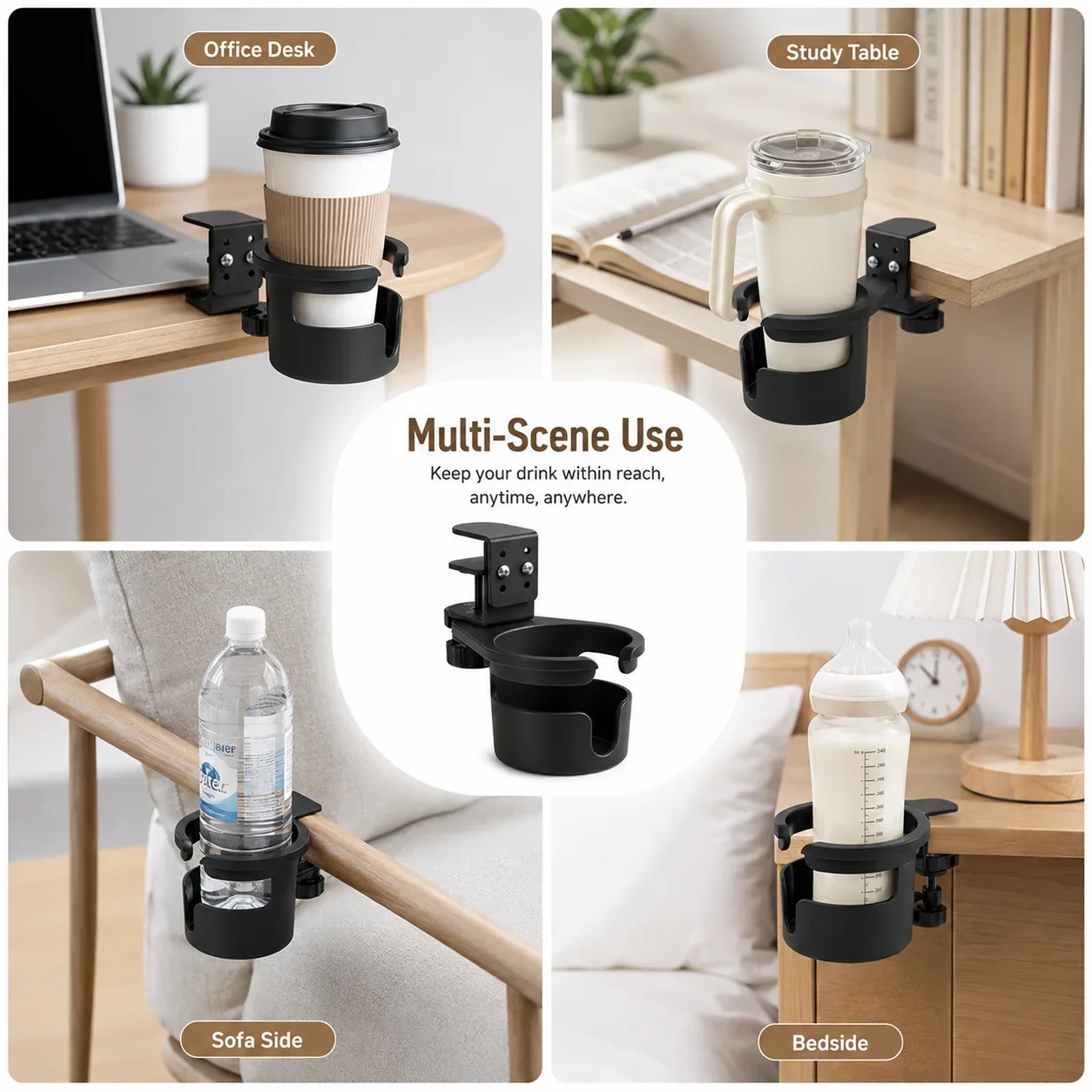 Soporte Giratorio para Vasos q - Desk Setup Tips reseña y precio