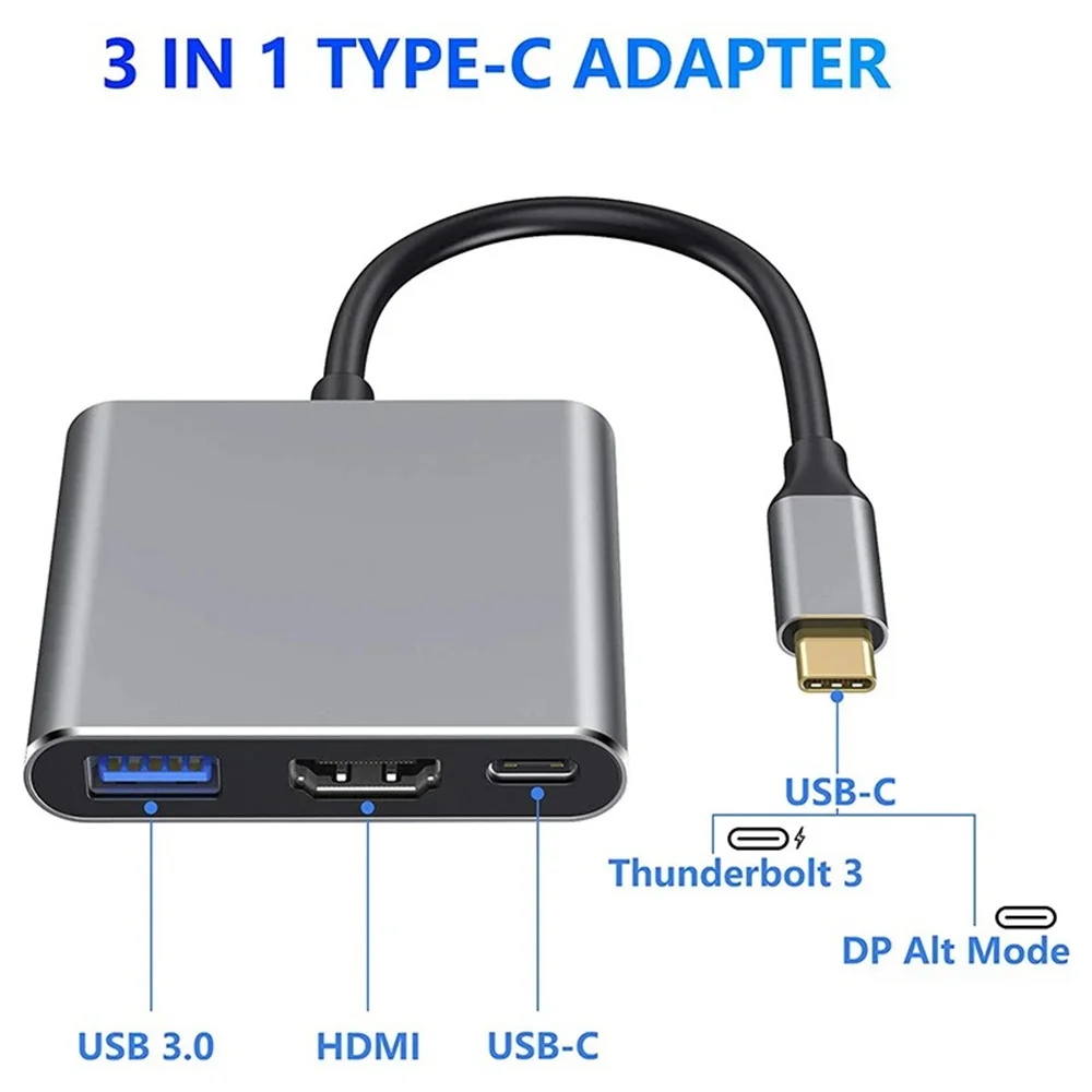 Adaptador Multipuerto USB C 3  - Desk Setup Usb Hub reseña y precio