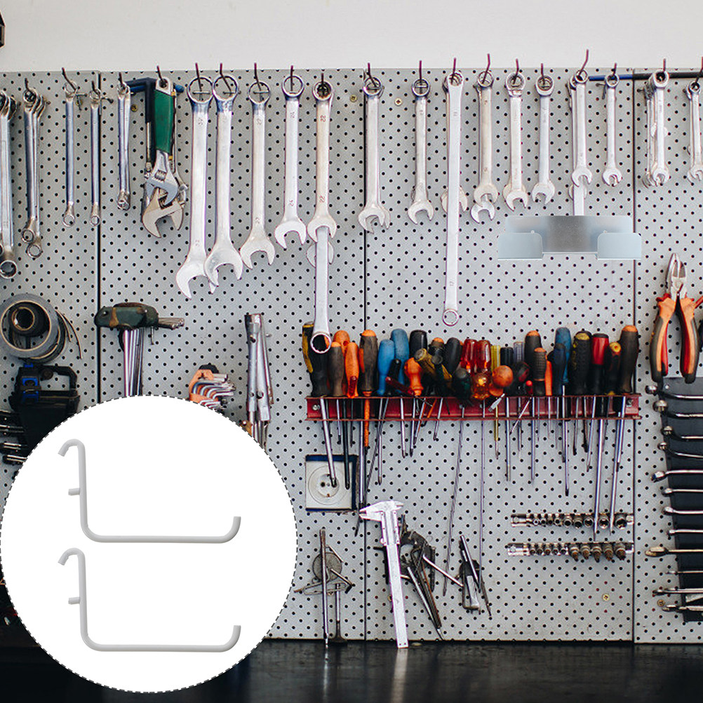 4 ganchos metálicos pintados p - Desk Setup Organization reseña y precio