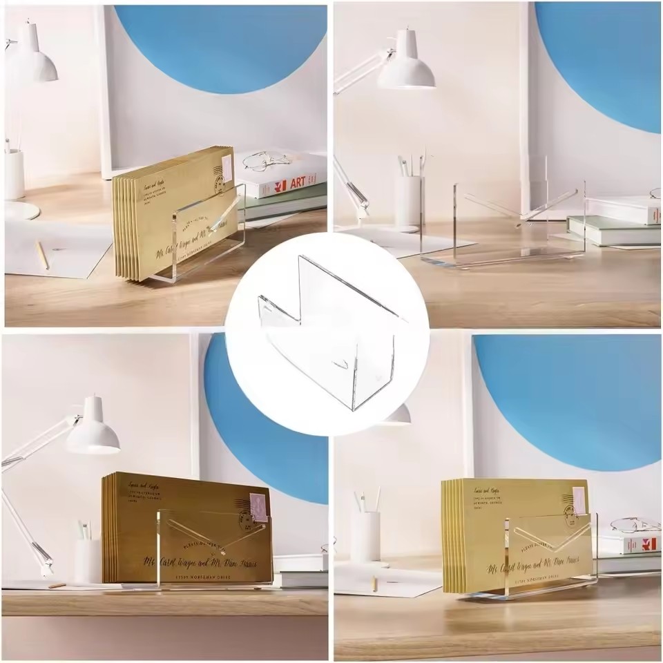 Organizador de correo, soporte - Desk Setup Organization reseña y precio