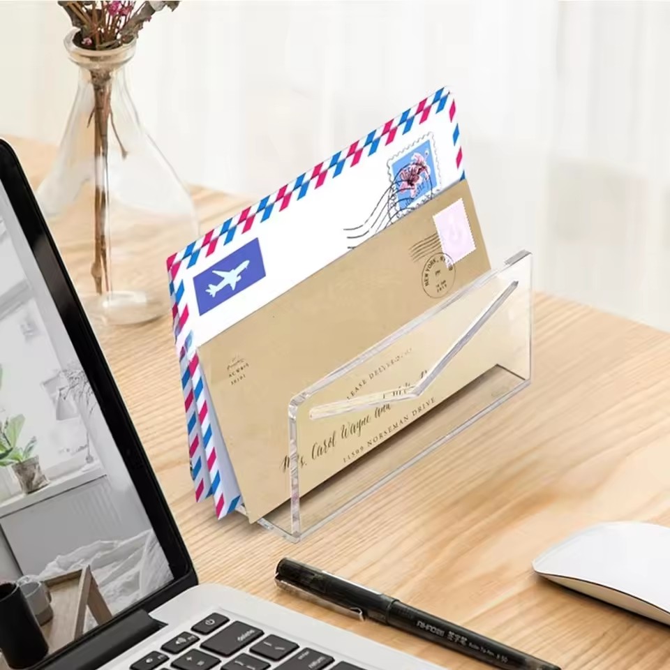 Organizador de correo, soporte - Desk Setup Organization reseña y precio