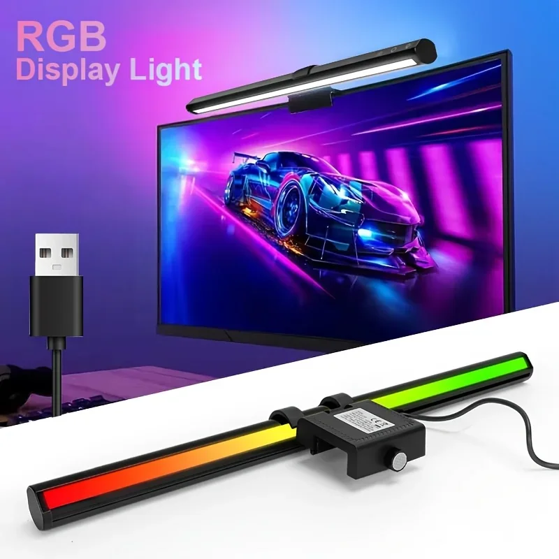Barra de luz LED para monitor  - Ambient Light Bar Usb reseña y precio
