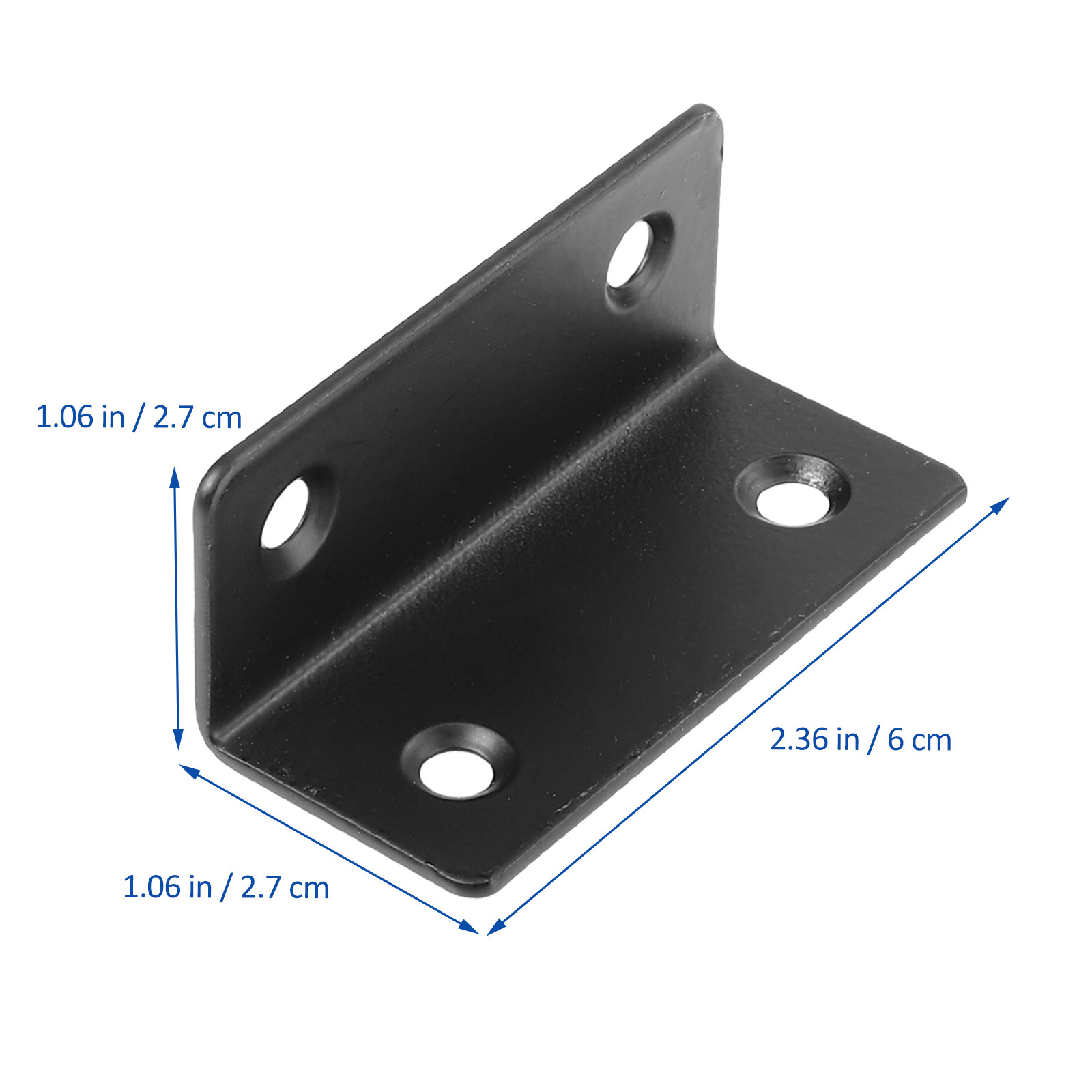 4 piezas de esquineros de acer - Desk Setup Corner reseña y precio