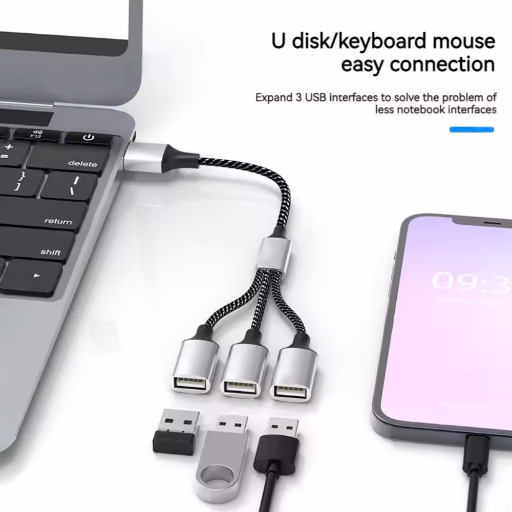 Extensiones de concentrador US - Desk Setup Usb Hub reseña y precio