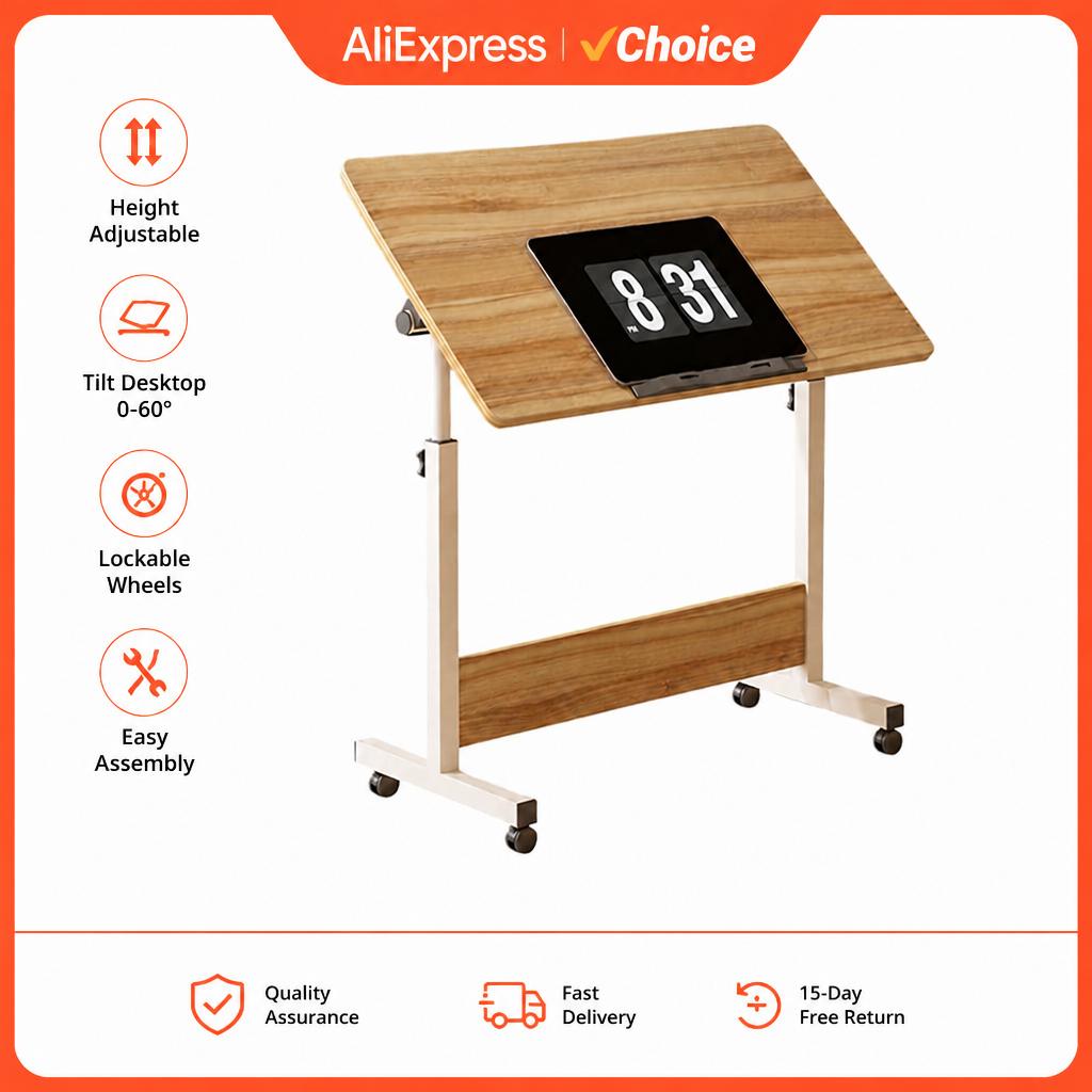 Escritorio de pie con altura a - Desk Setup Oak reseña y precio