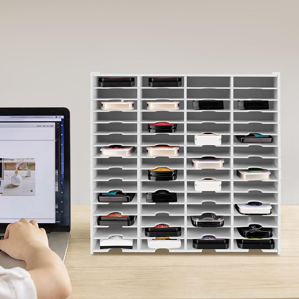 Estante de herramientas de art - Desk Setup Organization reseña y precio