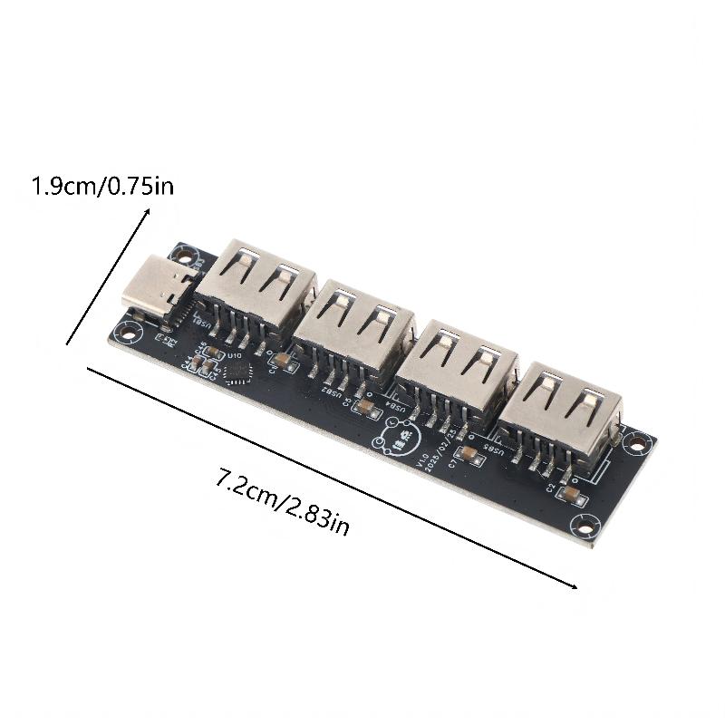 Hub USB 2.0 de 4 Puertos, Adap - Desk Setup Usb Hub reseña y precio