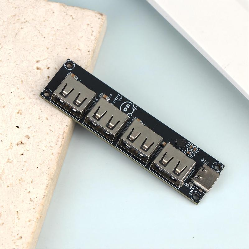 Hub USB 2.0 de 4 Puertos, Adap - Desk Setup Usb Hub reseña y precio