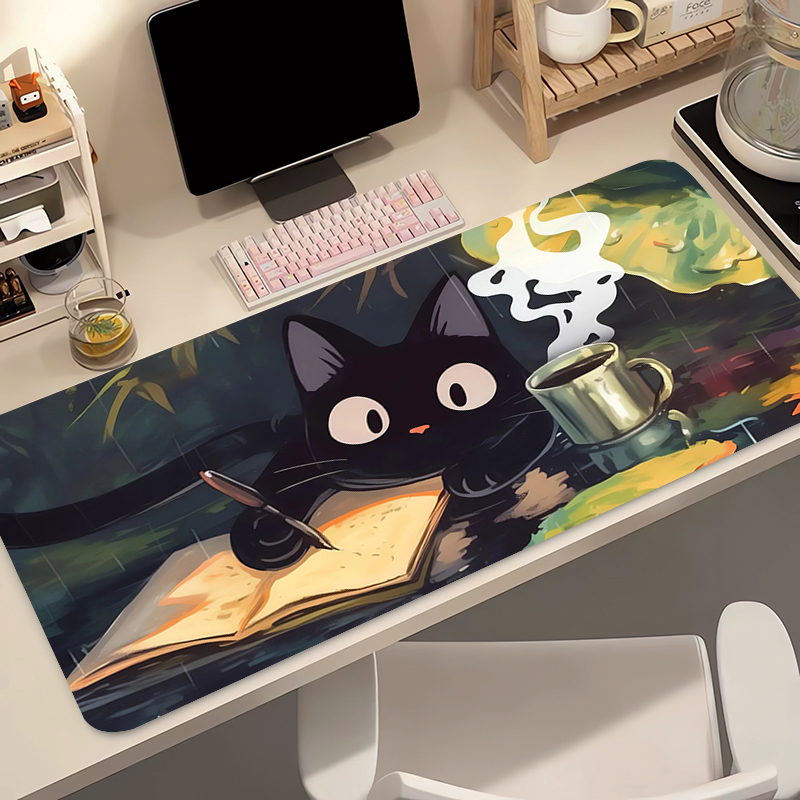 Alfombrilla de ratón suave de  - Desk Setup Kawaii reseña y precio