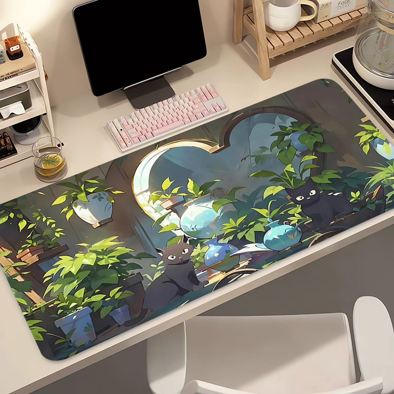 Alfombrilla de ratón suave de  - Desk Setup Kawaii reseña y precio