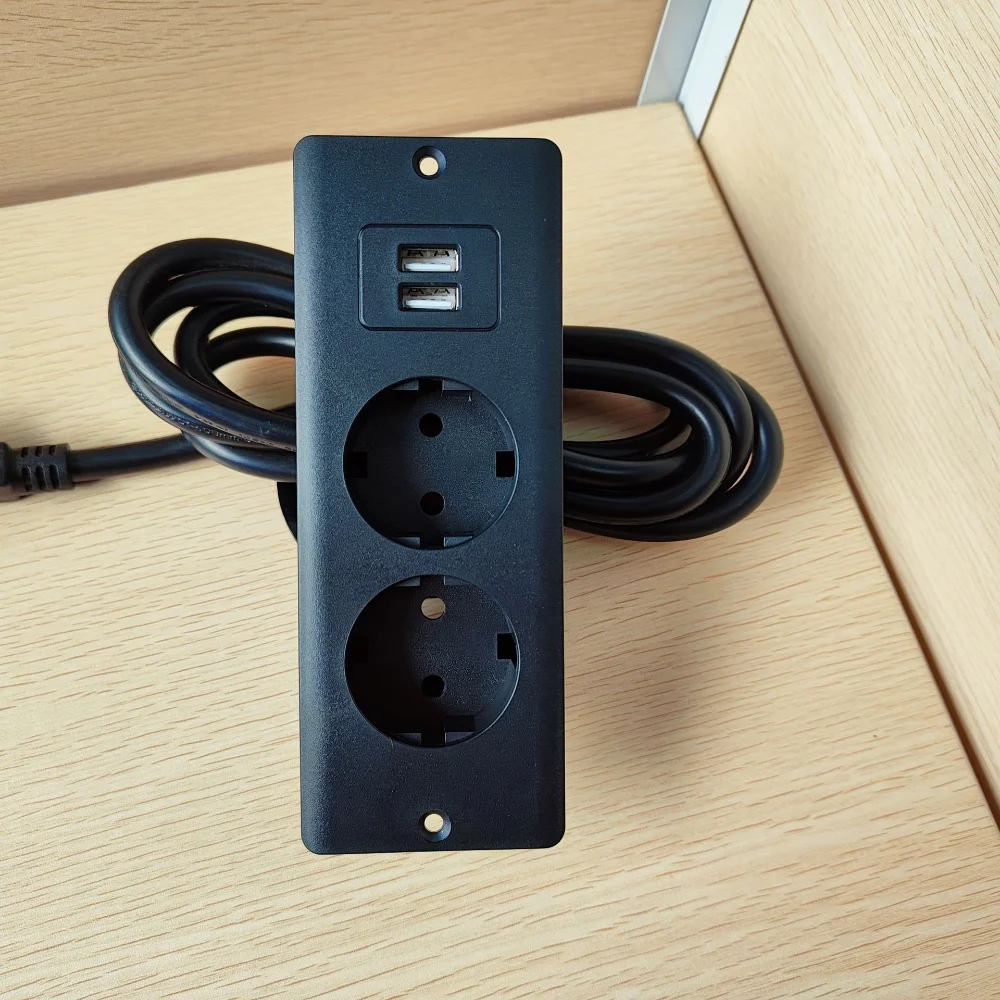 Enchufes empotrables para mesa - Desk Setup Usb Hub reseña y precio