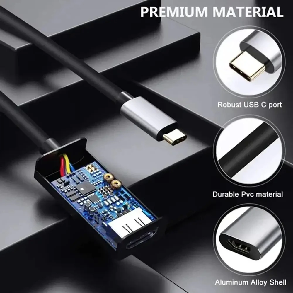 Adaptador 4K 60Hz tipo C a HDM - Desk Setup Usb Hub reseña y precio