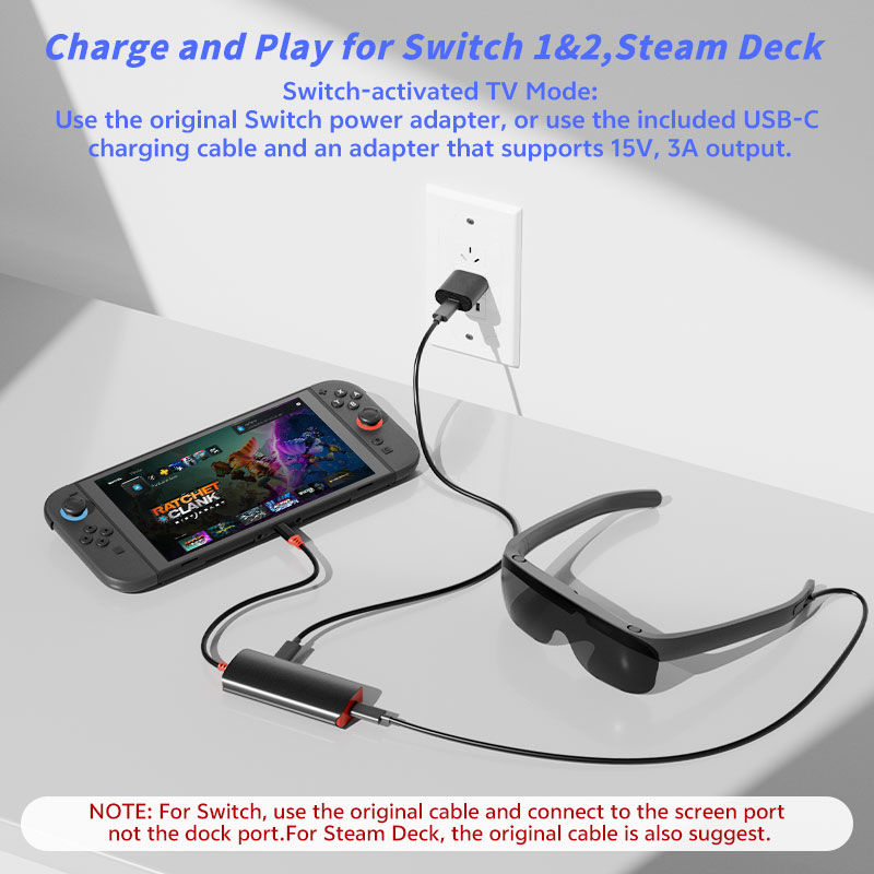 Hub USB-C 4K60Hz para Switch 2 - Desk Setup Usb Hub reseña y precio
