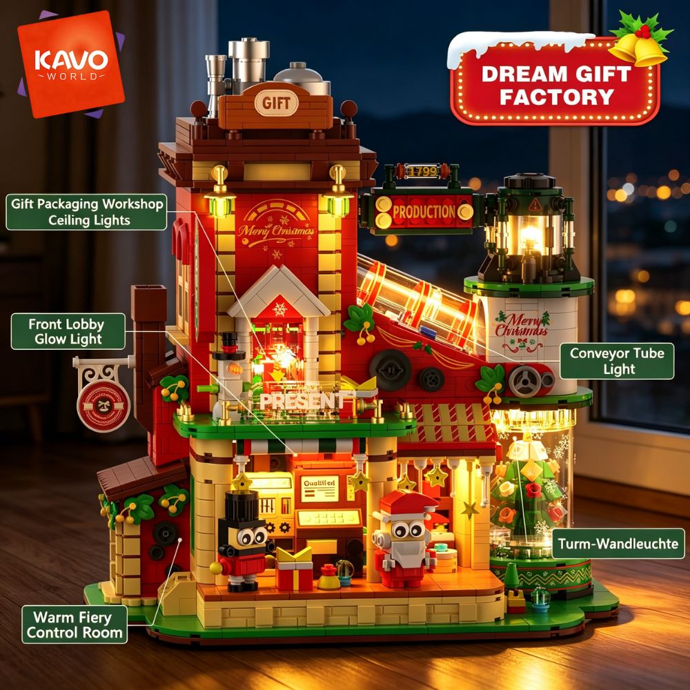 KAVOWORLD 2775 Piezas Bloques  - Desk Setup Builder reseña y precio